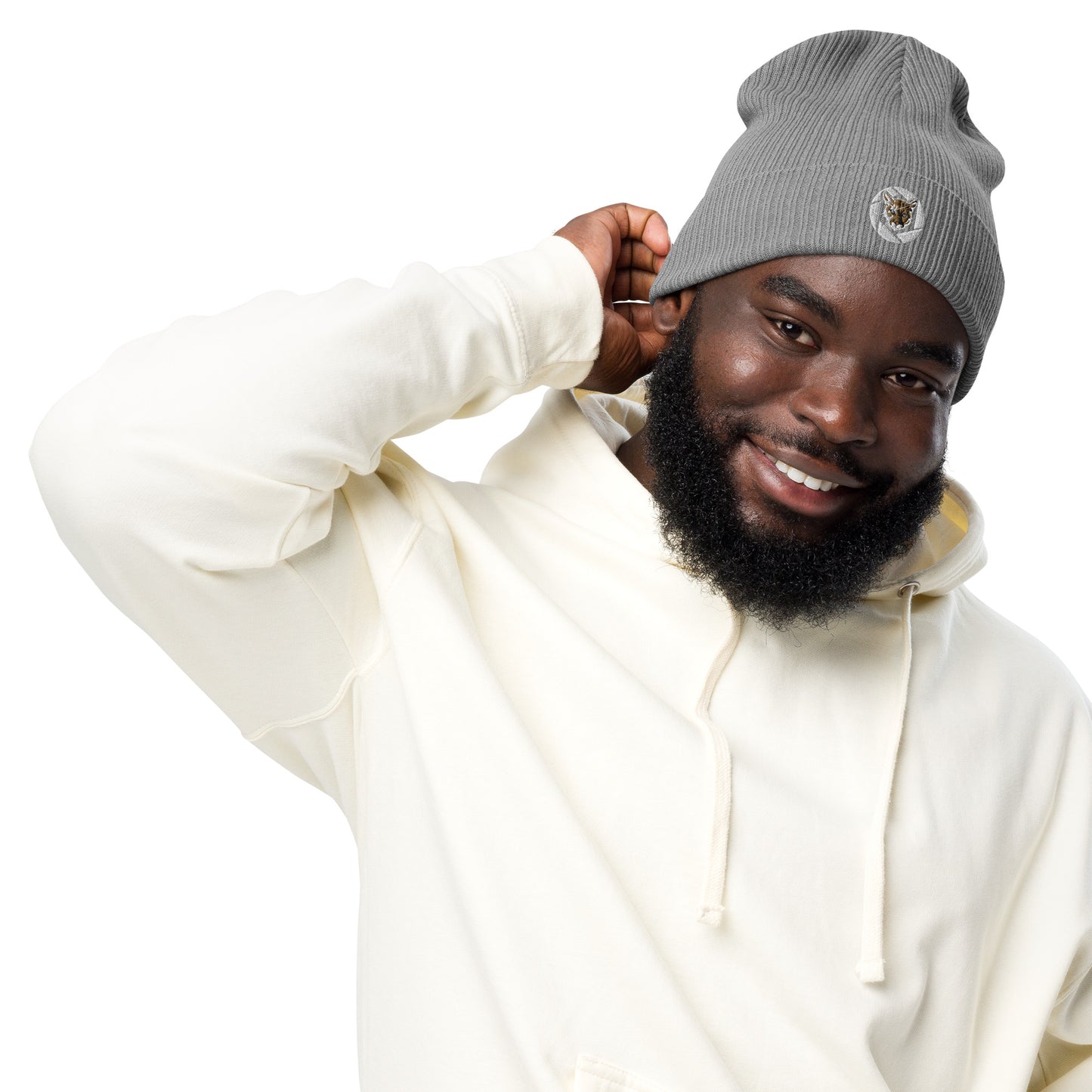 fStop Logo Organic ribbed beanie