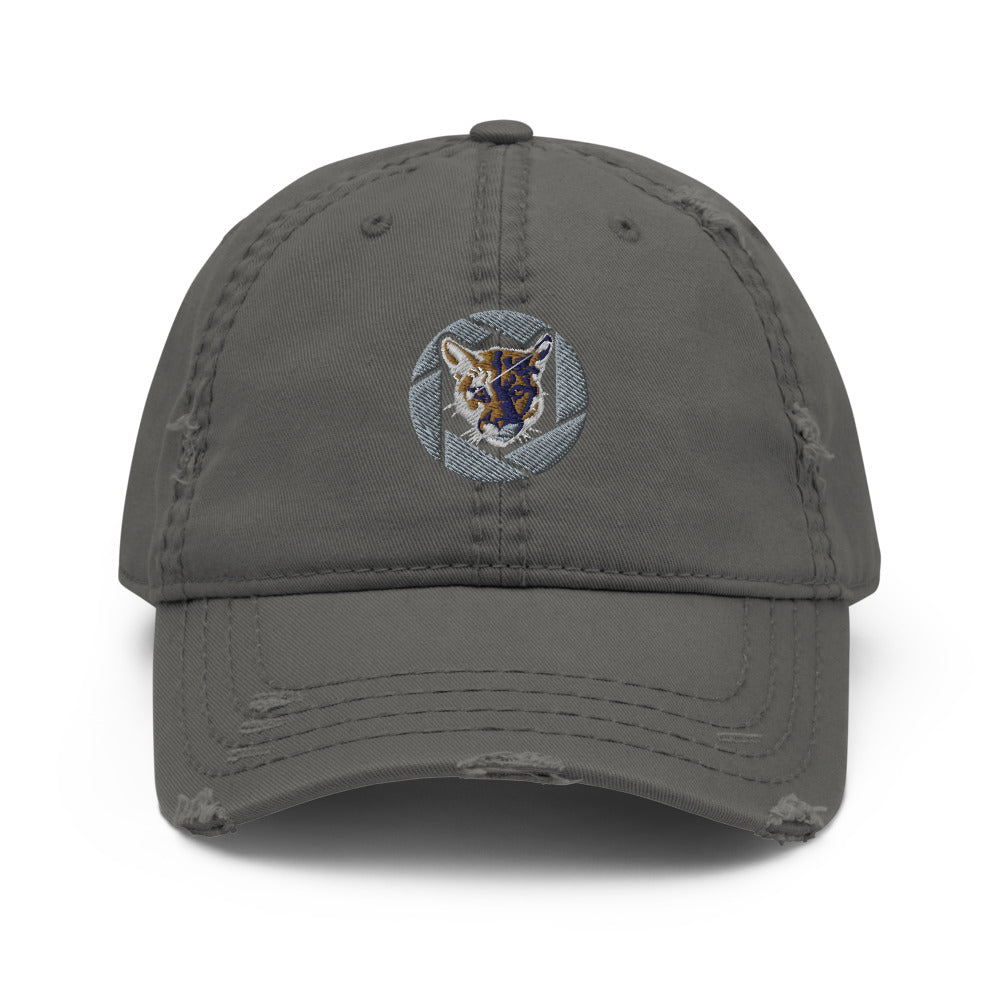 fStop Logo Distressed Dad Hat