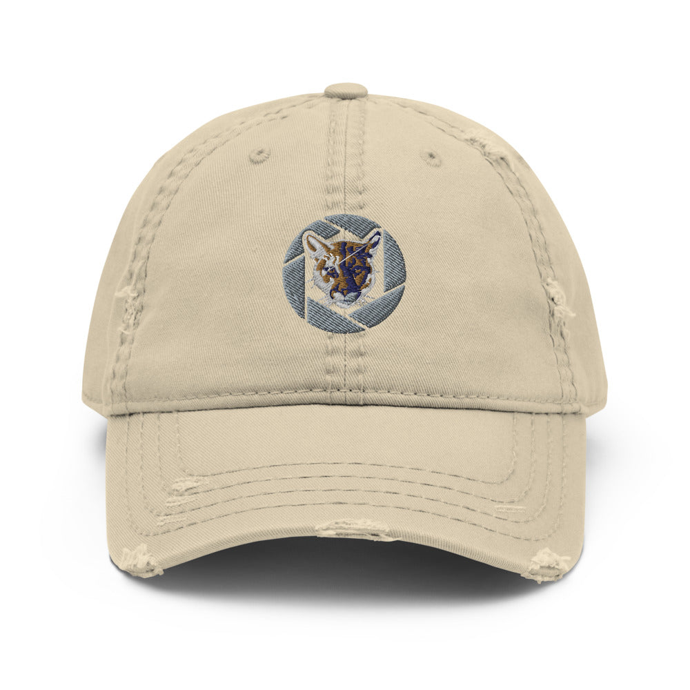 fStop Logo Distressed Dad Hat