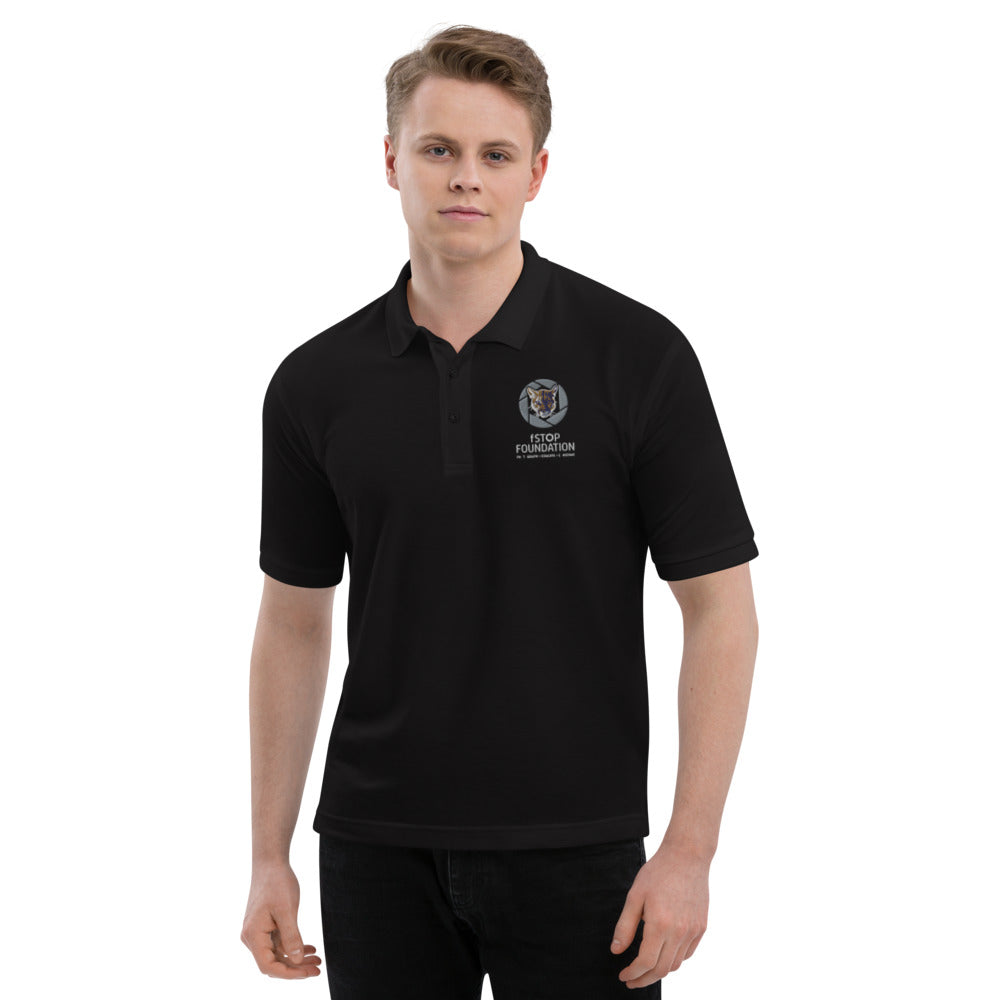 fStop Men's Premium Polo with Logo