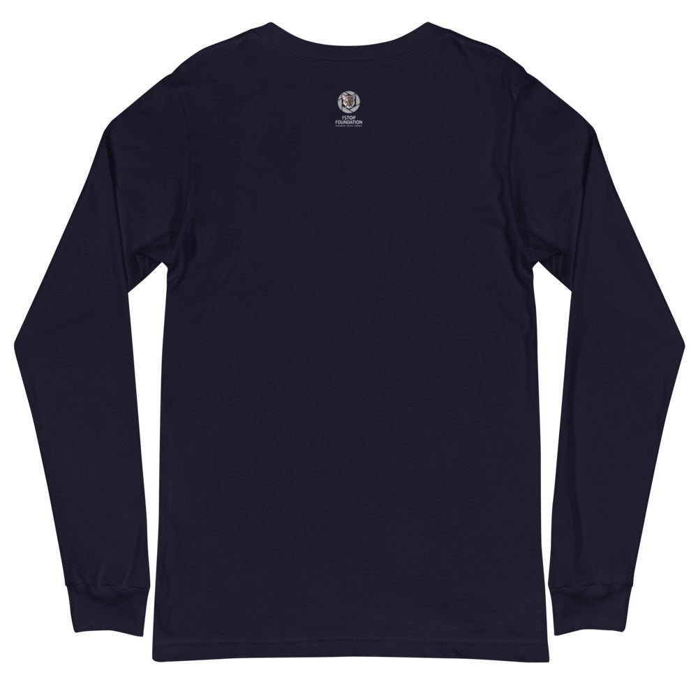 "WILD AND FREE" Bear - Unisex Long Sleeve Tee