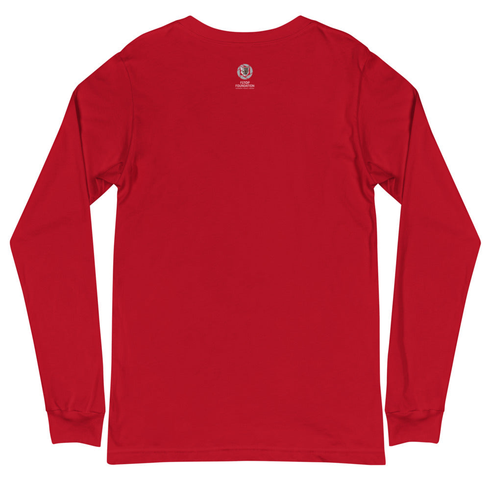 "WILD AND FREE" Bear - Unisex Long Sleeve Tee