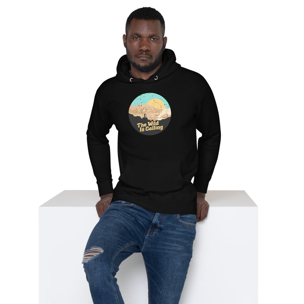 "THE WILD IS CALLING" Photographer Unisex Hoodie
