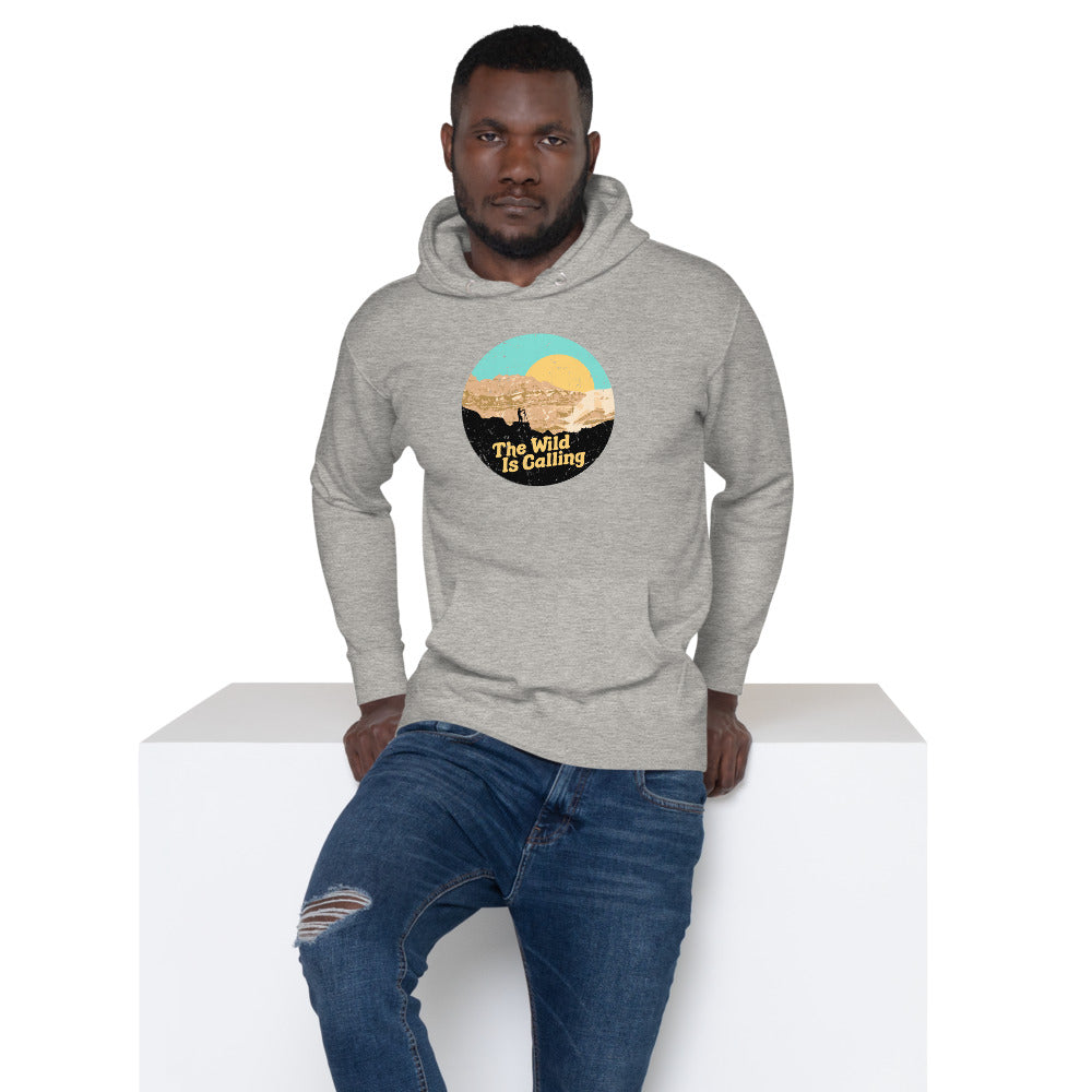 "THE WILD IS CALLING" Photographer Unisex Hoodie