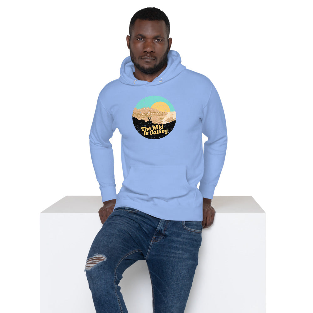 "THE WILD IS CALLING" Photographer Unisex Hoodie