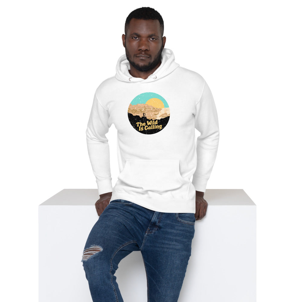"THE WILD IS CALLING" Photographer Unisex Hoodie