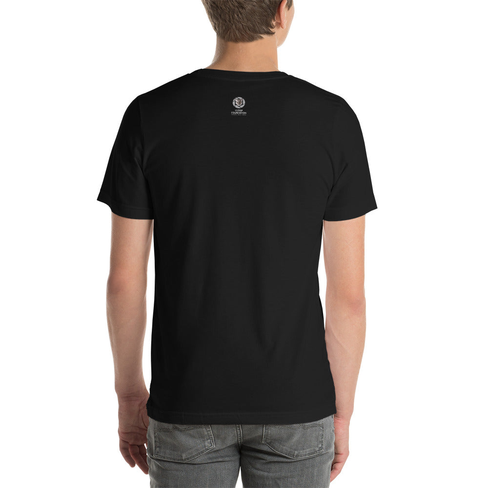 "WILD AND FREE" Bear Short-Sleeve Unisex T-Shirt