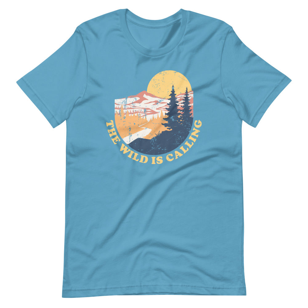 "THE WILD IS CALLING" Short-Sleeve Unisex T-Shirt