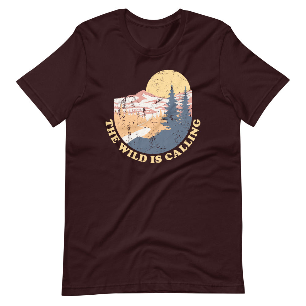 "THE WILD IS CALLING" Short-Sleeve Unisex T-Shirt