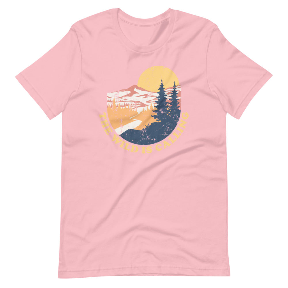 "THE WILD IS CALLING" Short-Sleeve Unisex T-Shirt