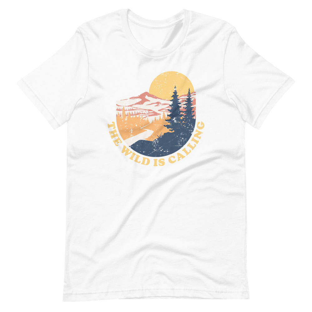 "THE WILD IS CALLING" Short-Sleeve Unisex T-Shirt