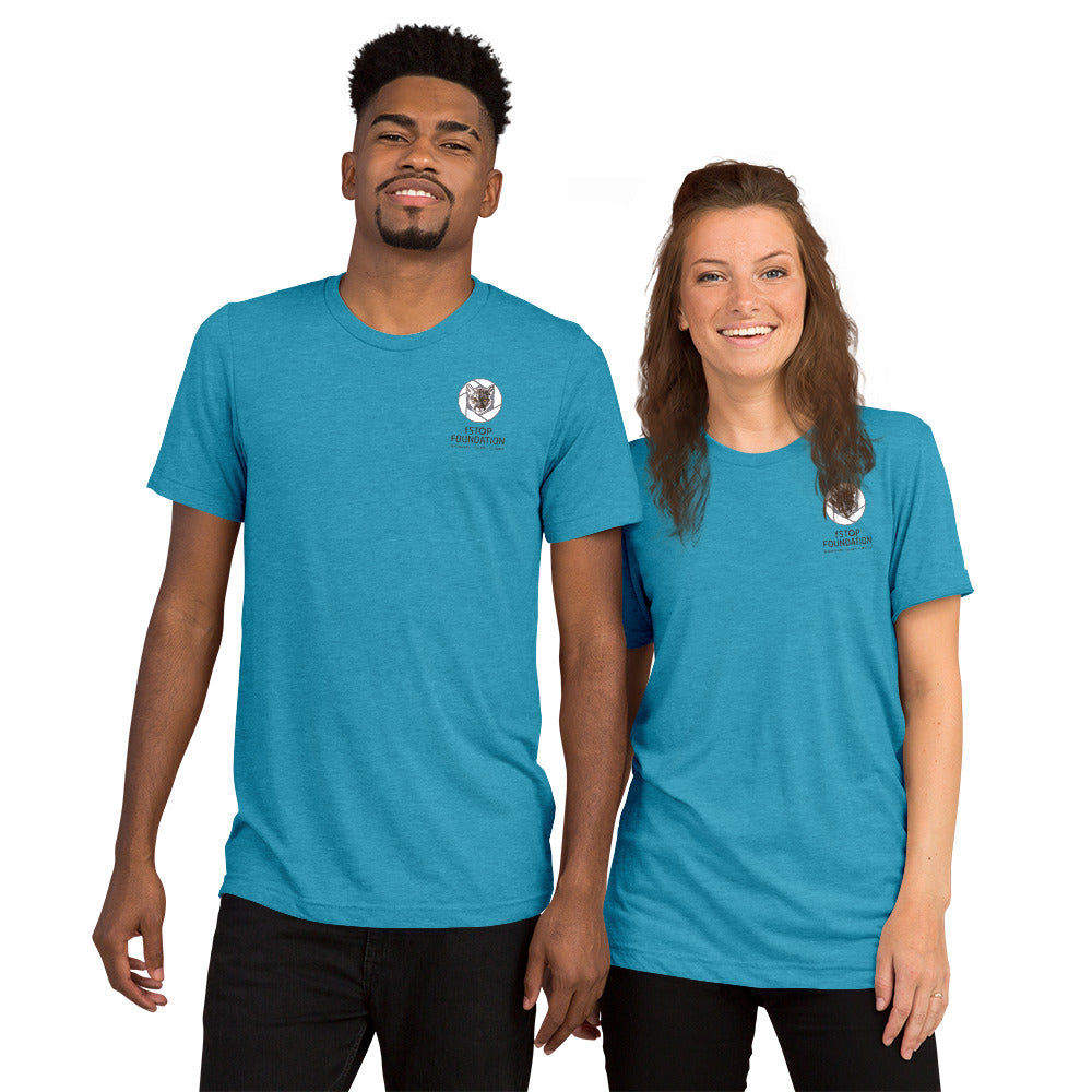 Unisex fStop Logo Tri-blend short sleeve t-shirt