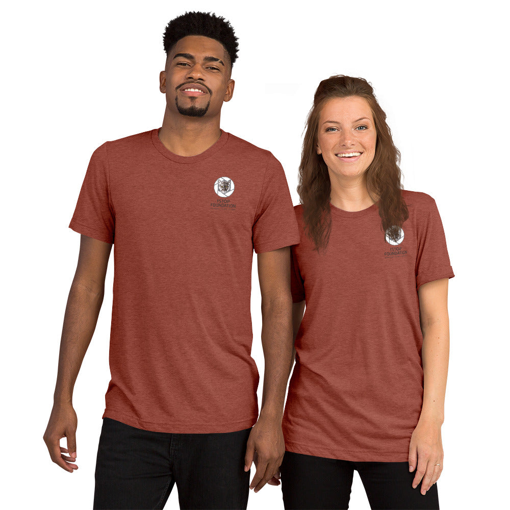 Unisex fStop Logo Tri-blend short sleeve t-shirt