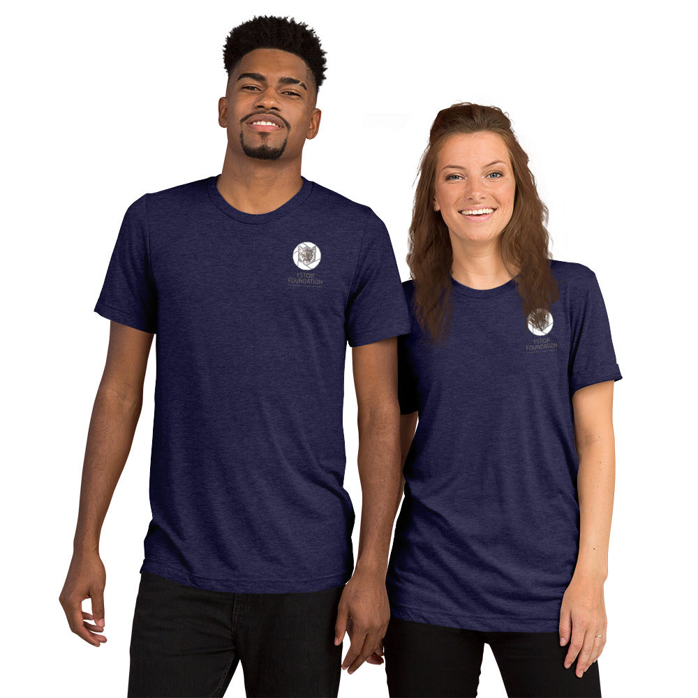 Unisex fStop Logo Tri-blend short sleeve t-shirt