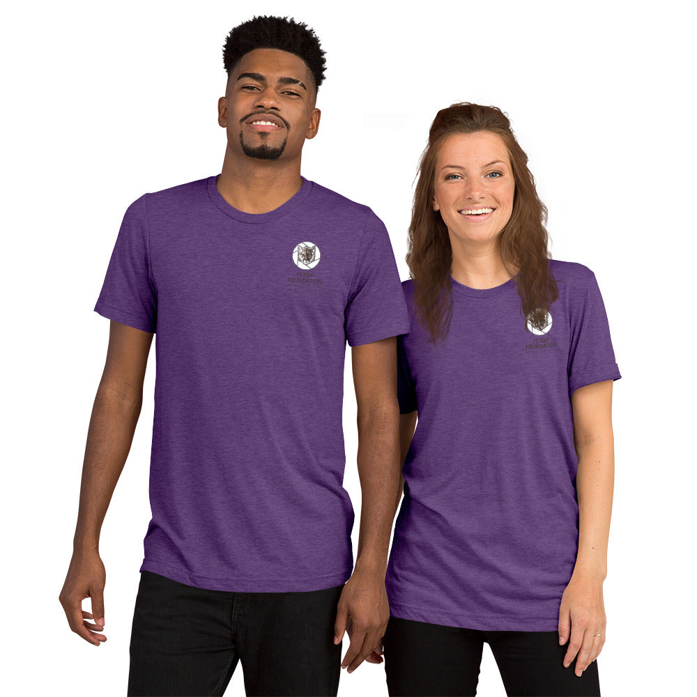 Unisex fStop Logo Tri-blend short sleeve t-shirt