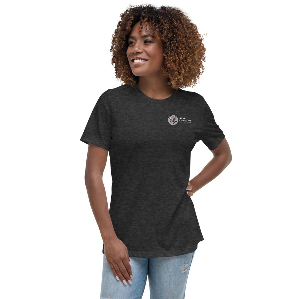 Women's Relaxed T-Shirt with fStop Logo.