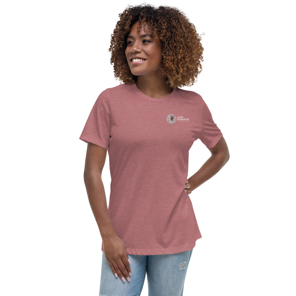 Women's Relaxed T-Shirt with fStop Logo.