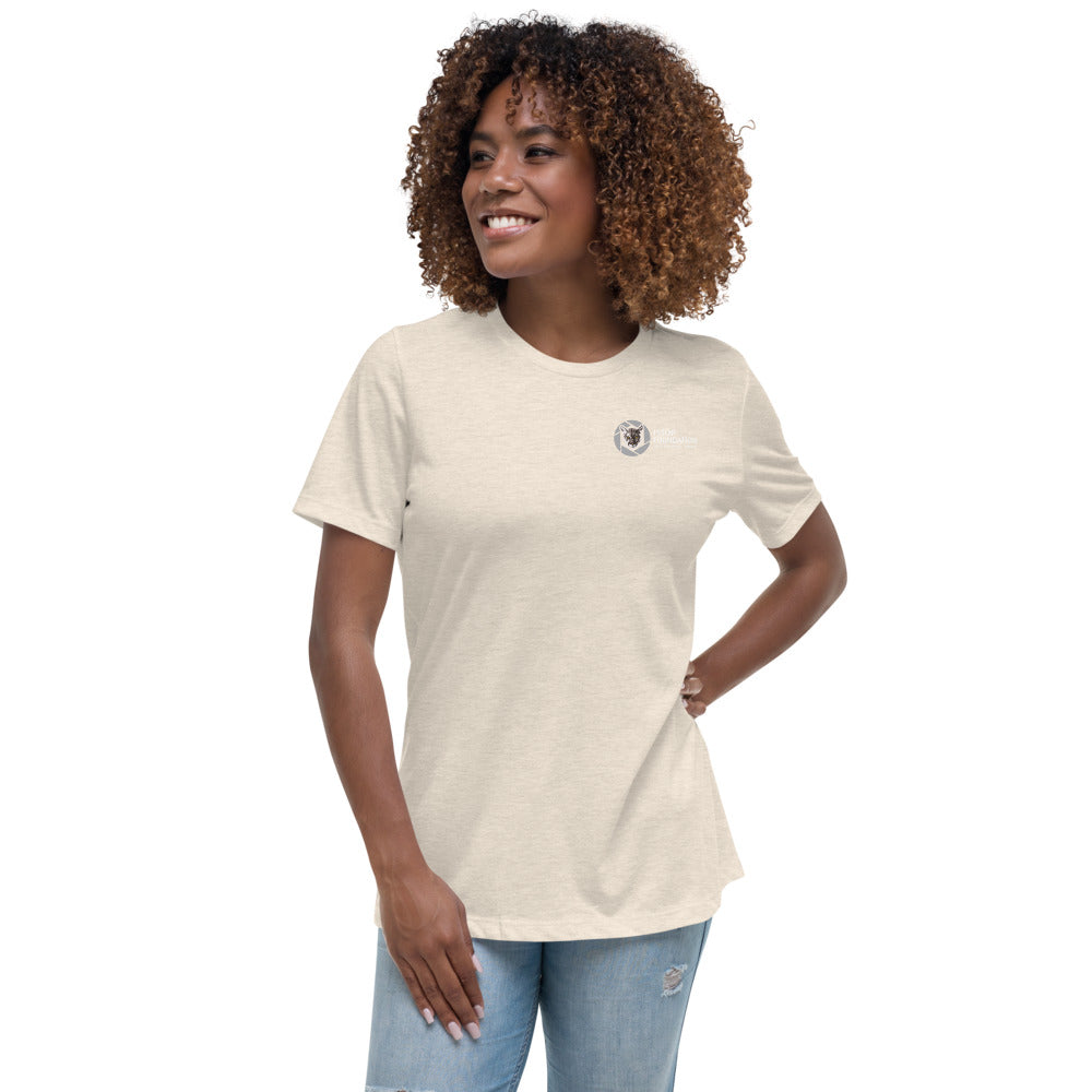 Women's Relaxed T-Shirt with fStop Logo.