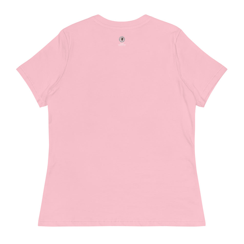 "WILD AND FREE" Bear Women's Relaxed T-Shirt