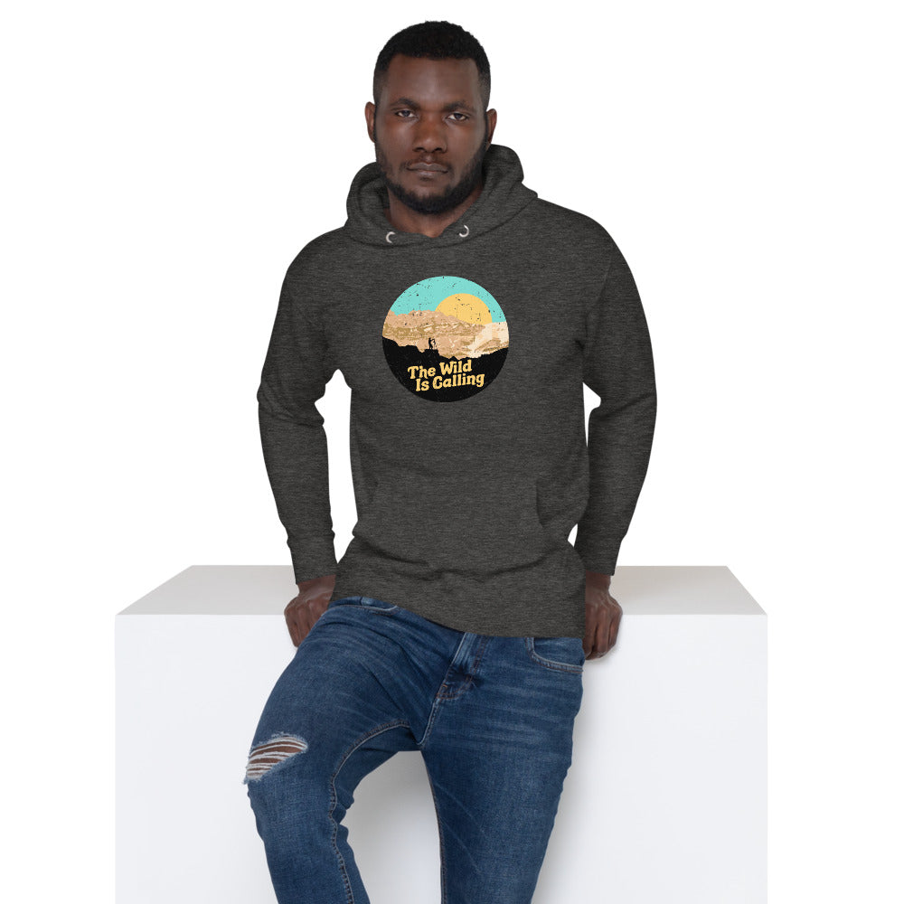 "THE WILD IS CALLING" Photographer Unisex Hoodie