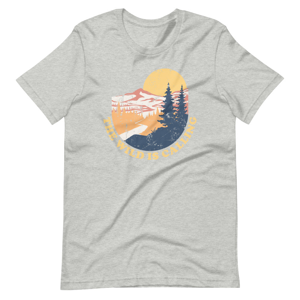 "THE WILD IS CALLING" Short-Sleeve Unisex T-Shirt