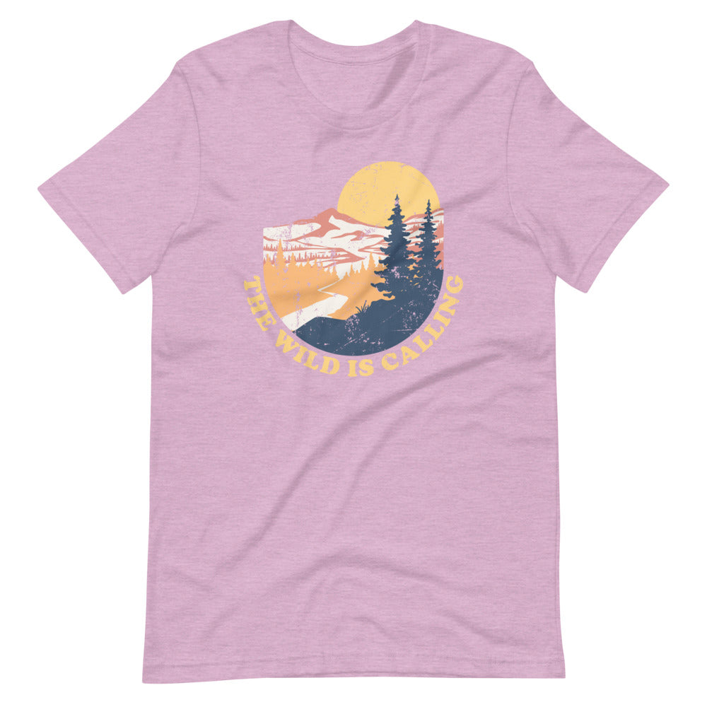 "THE WILD IS CALLING" Short-Sleeve Unisex T-Shirt